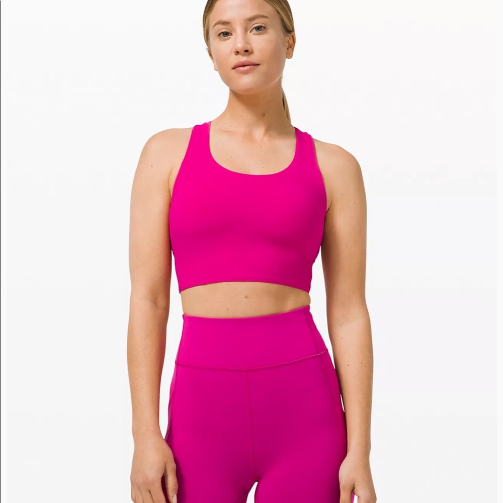 Lululemon Stash bra pink 6